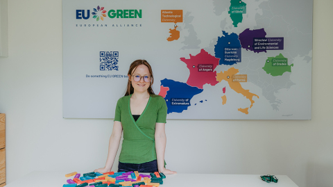 Alexandra Reilly at the EU GREEN Pavilion (c) Jana Dünnhaupt, University of Magdeburg Alexandra Reilly at the EU GREEN Pavilion (c) Jana Dünnhaupt, University of Magdeburg